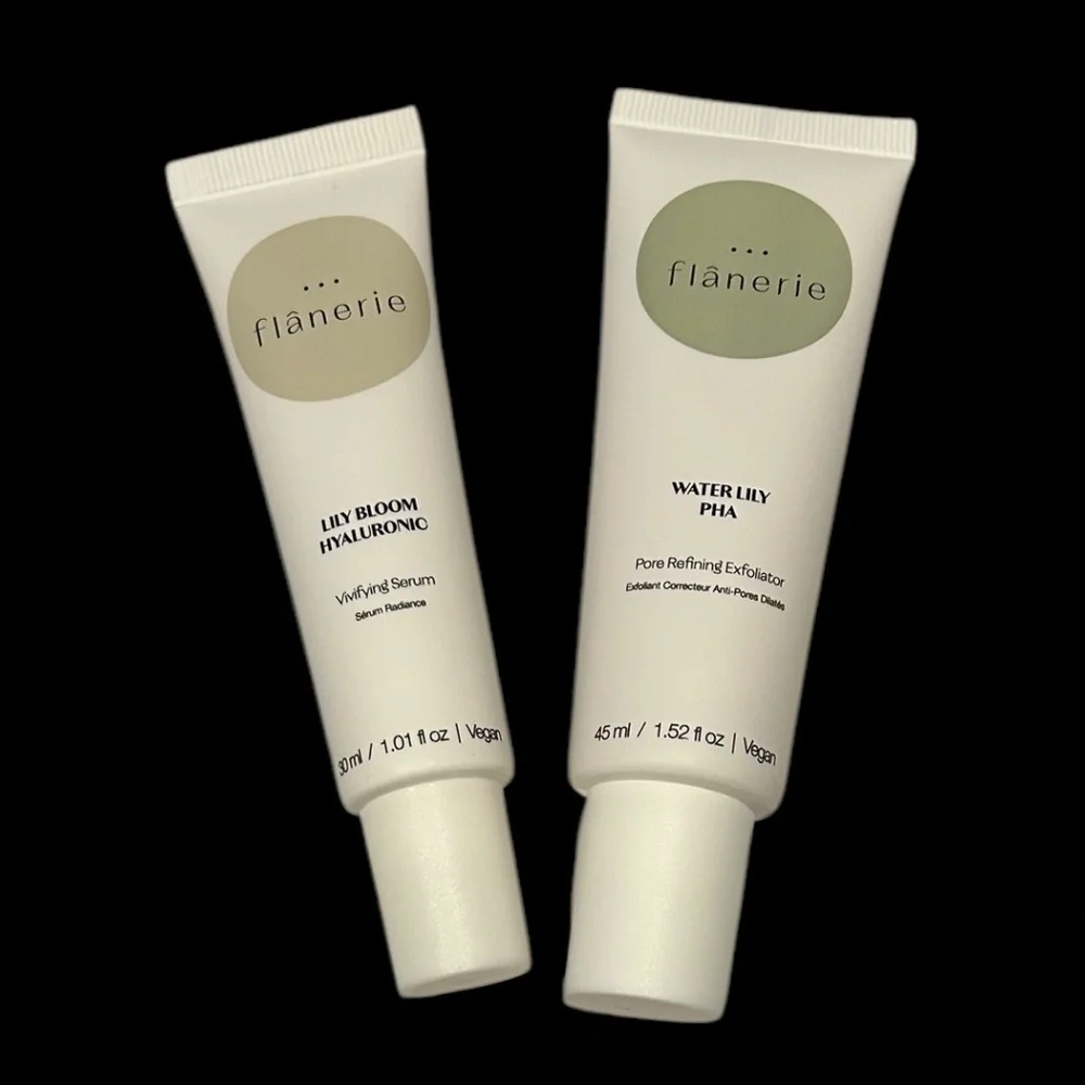 Flanerie Vivifying Serum & Pore Refining Exfoliator